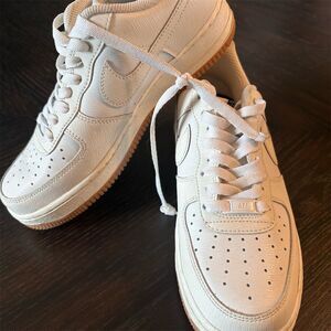 Nike Air Force 1 Low Men's Sneakers White Gum Size US 7.5 Casual